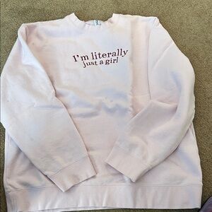 Pink Independent Trading Company Sweatshirt